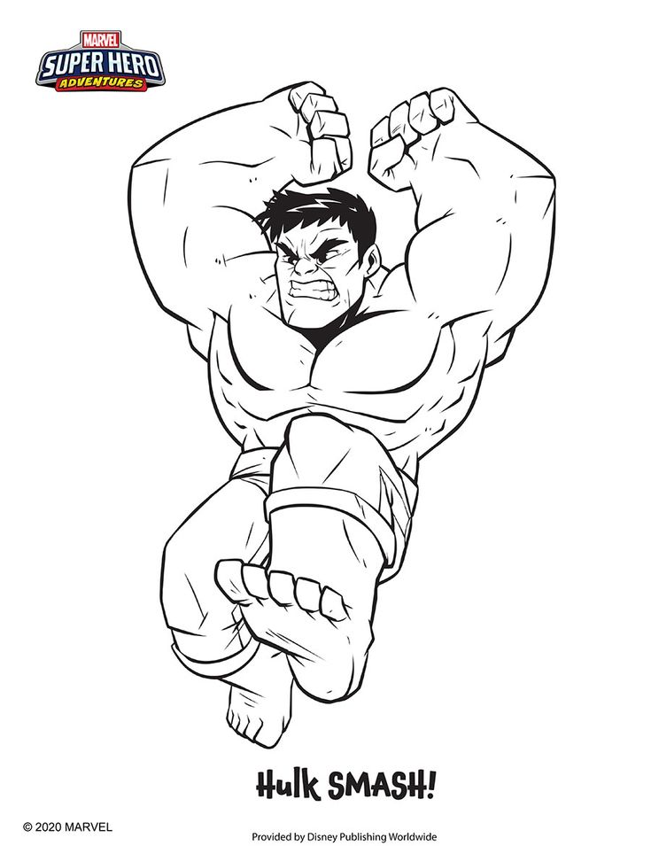 Marvel super hero adventures coloring sheets