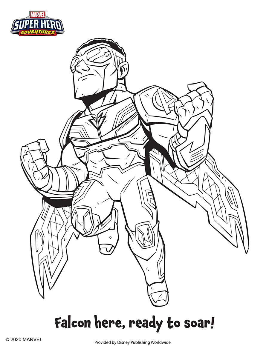 Coloring fun with marvel super hero adventures parks blog