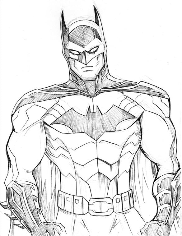Fantastic batman drawings download