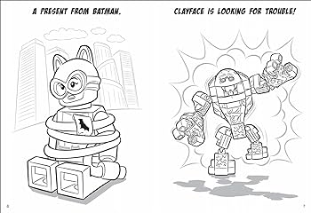 Lego dc super heroes ready for action coloring activity with crayons ameet publishing books