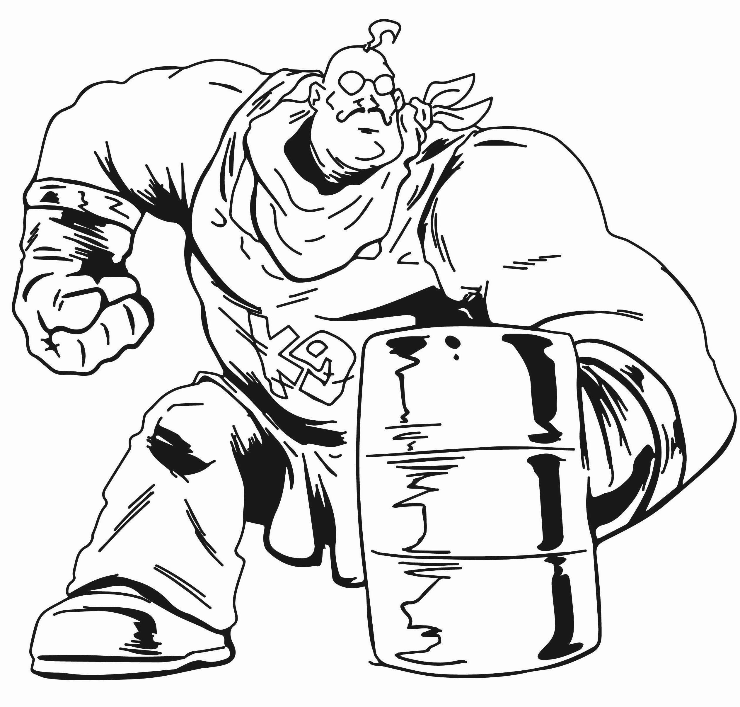 Superhero coloring pages