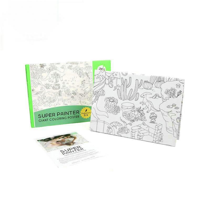 Joan miro super painter giant coloring poster pads prehistoric era â the clean room ph