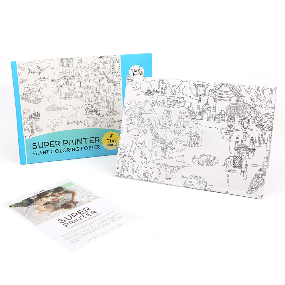 Get super pater giant colorg poster pads
