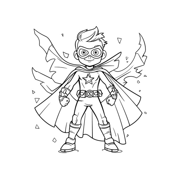Thousand colorful super character design royalty
