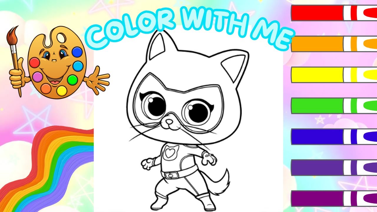 Super kitties bitsy disney junior ç super kitties video ç super kitties call song ç color with e