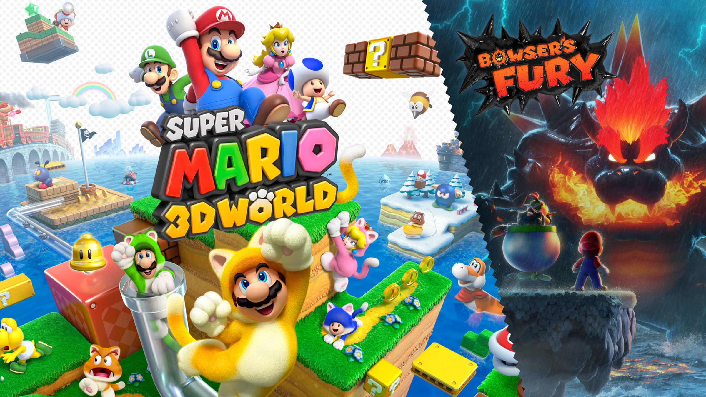 Super marioâ d world bowsers fury for switch