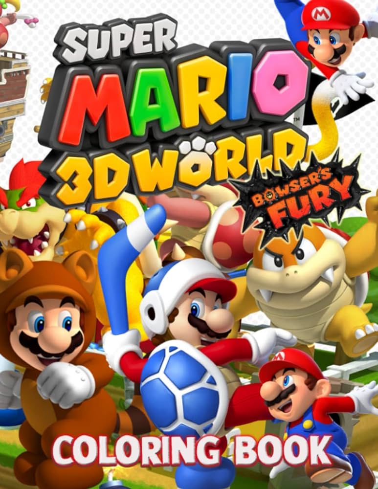 Super coloring book original unique d a large print world all amazing bowsers jumbo fury adults books get well gifts hahnemann meik books