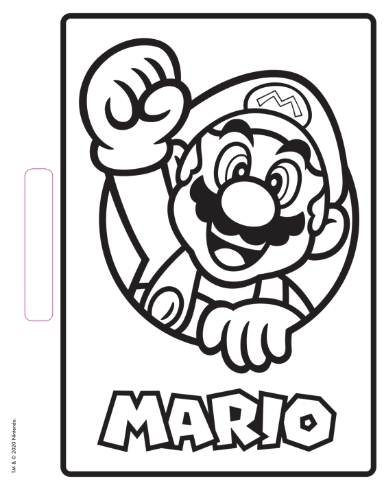 Super mario the big coloring book nintendo penguin random house higher education