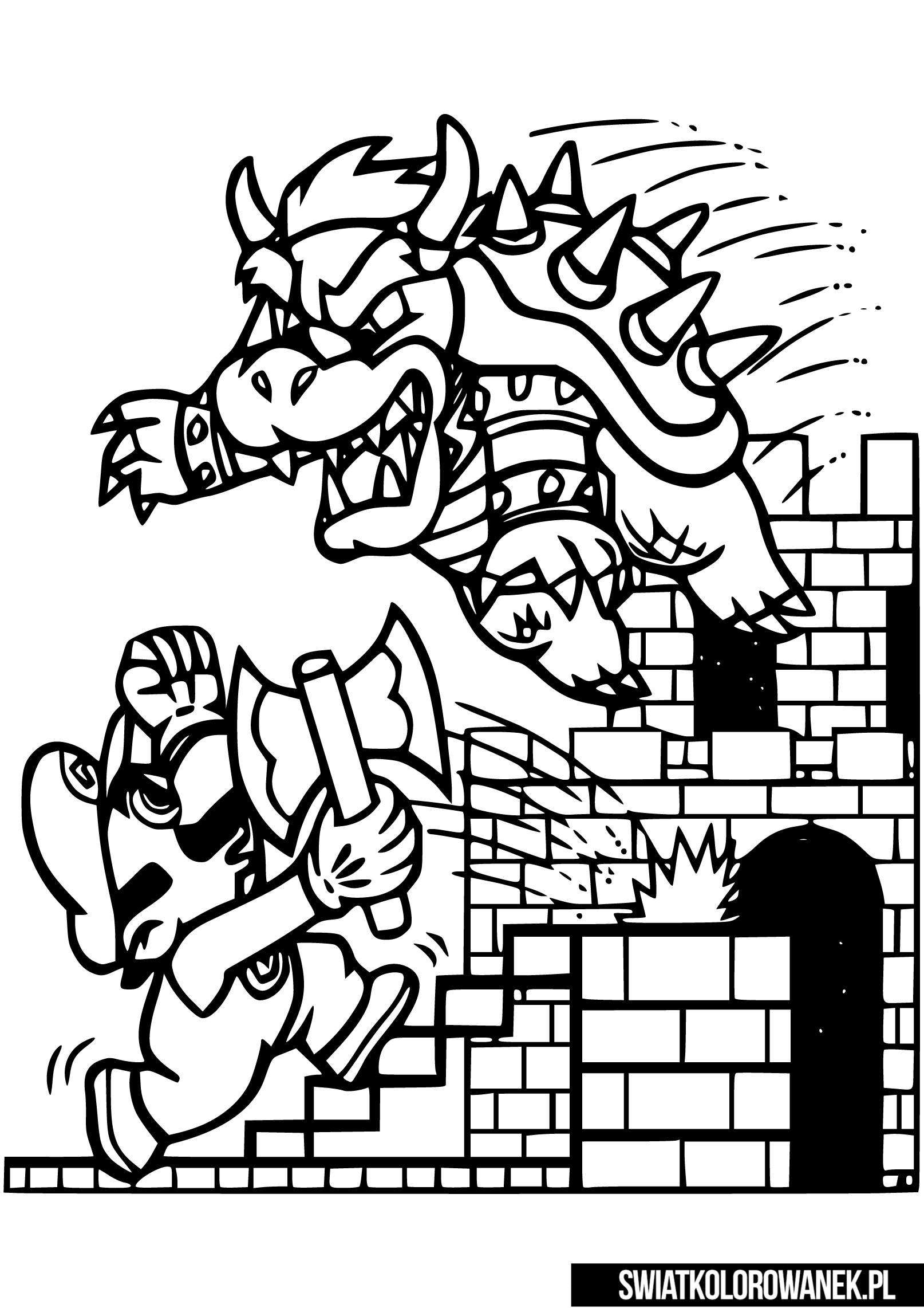 Mario coloring pages