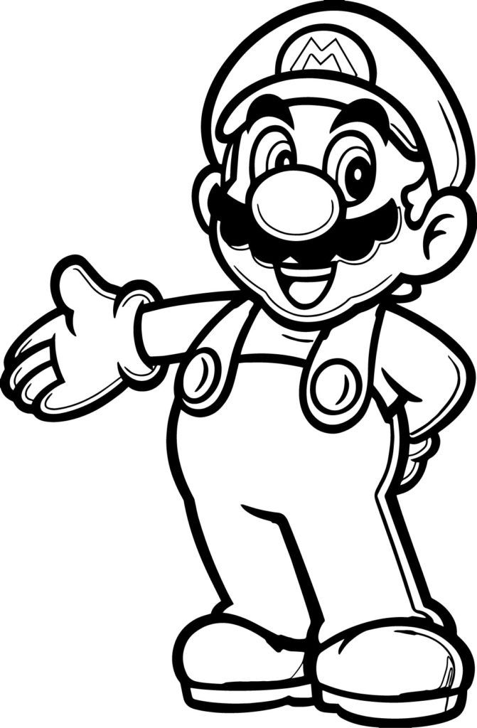 Printable loring pages super mario loring pages cartoon loring pages mario loring pages