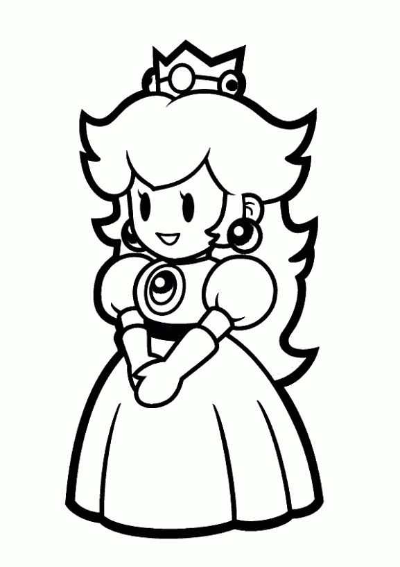Pages mario pages free and printable