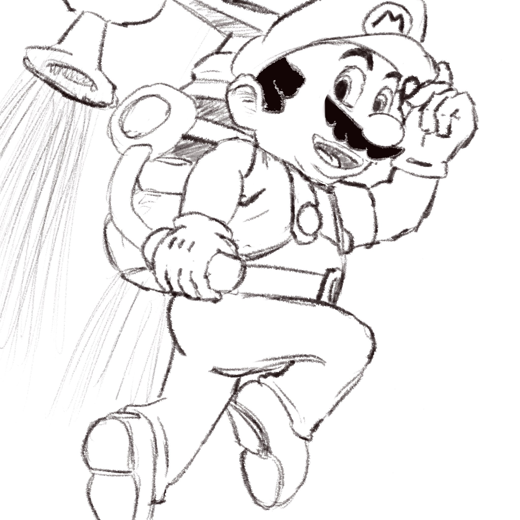 Roy tang ðµð on x super mario sunshine sketchdaily httpstcovcxfwbipf x