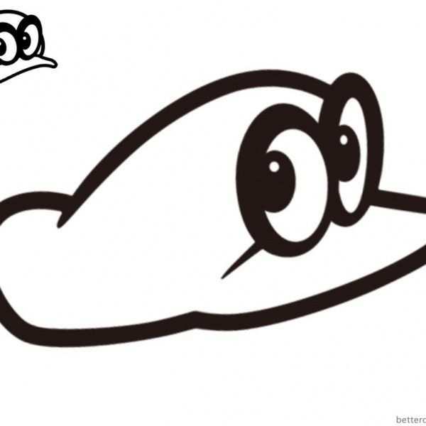 Super mario odyssey coloring pages cute cappy super mario coloring pages mario coloring pages super mario