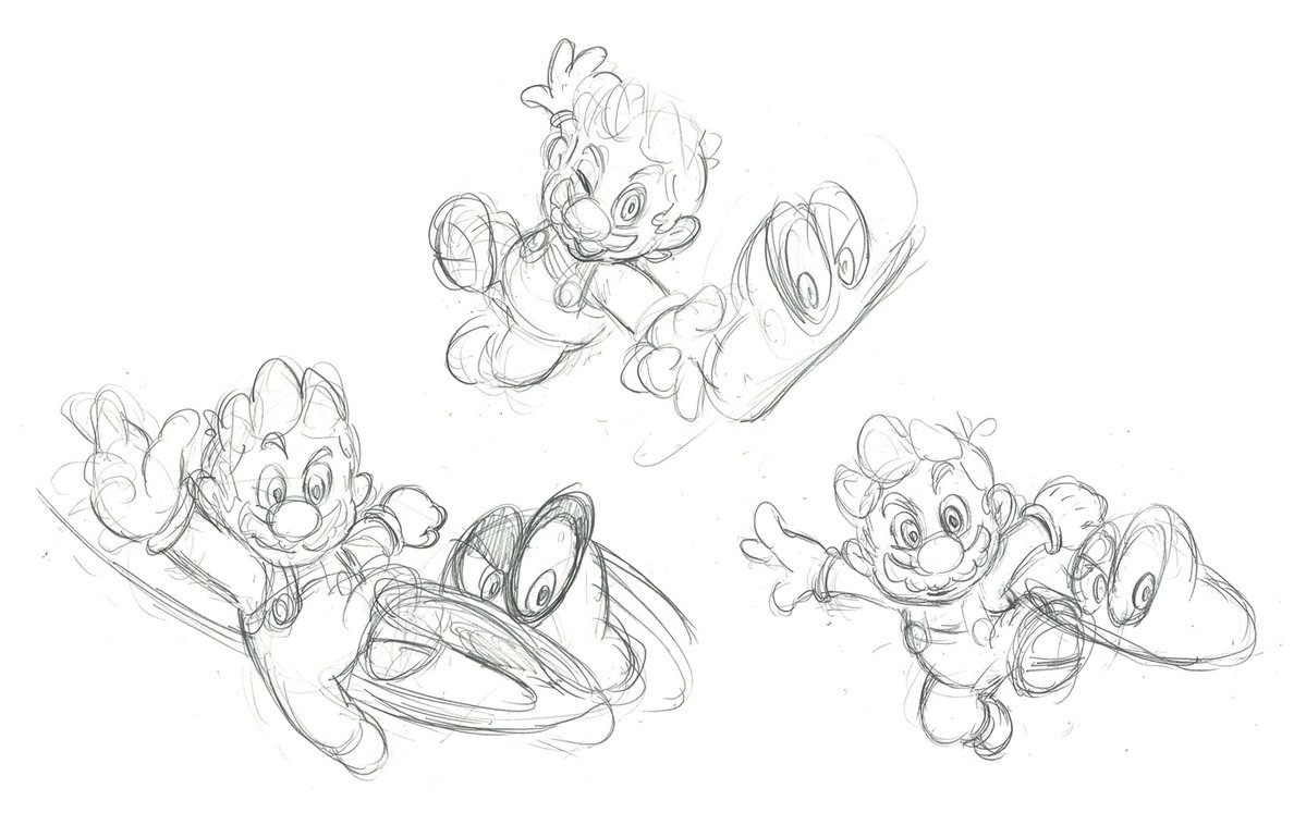 Super mario odyssey concept artwork