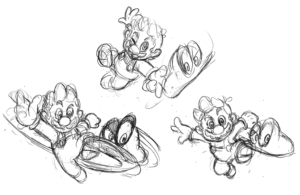 Cappy throw concept art