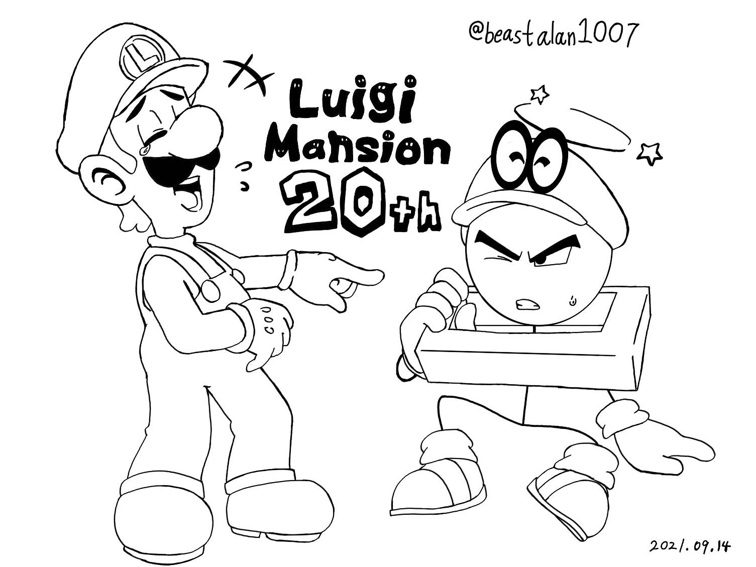 Luigis mansion th anniversary rsupermarioodyssey