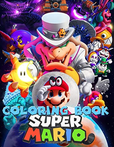 Buy super mario coloring book great coloring pages for kids ages