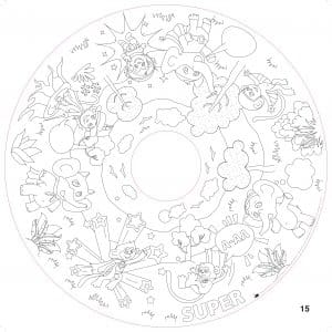 Giant coloring pages for kids