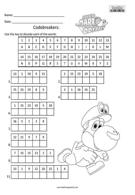 Codebreakers super mario odyssey