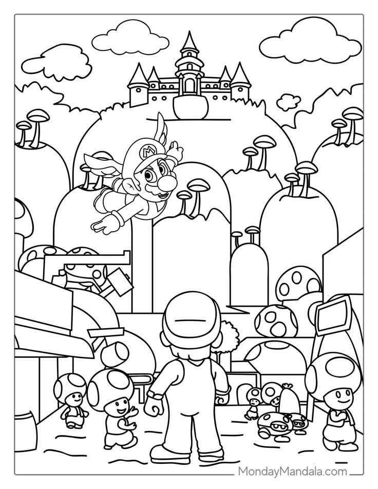 Mario coloring pages free pdf printables mario coloring pages super mario coloring pages coloring pages