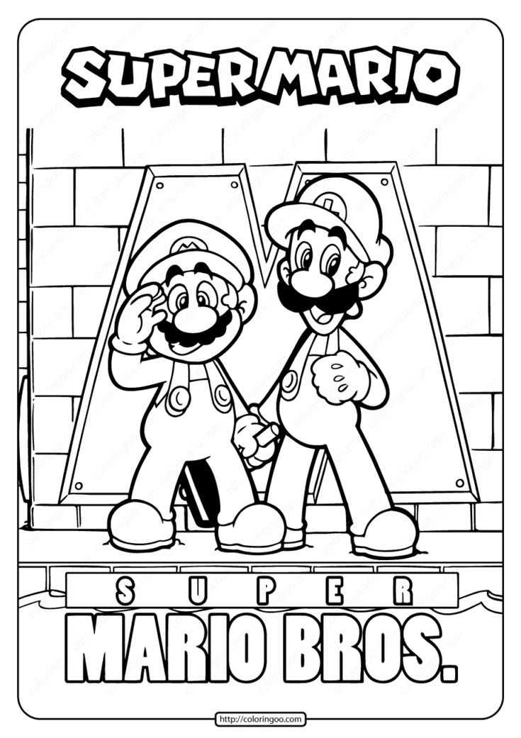 Free printable super mario bros coloring page mario coloring pages super mario coloring pages coloring pages