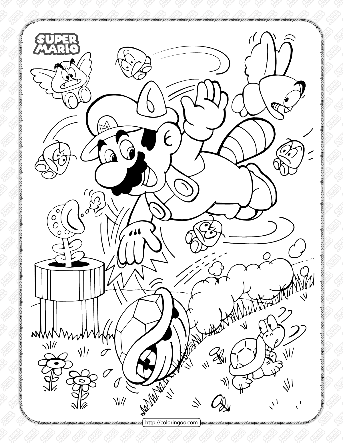 Super mario bros pdf coloring book for kids hello kitty colouring pages super mario coloring pages mario coloring pages