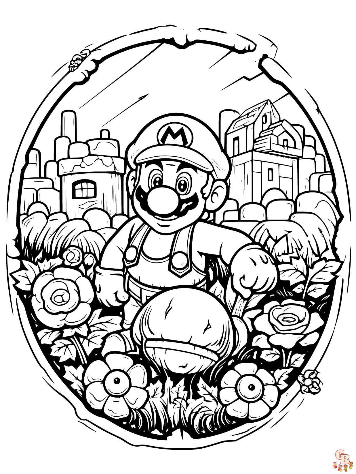 Super mario coloring pages morsomme og lãrerike aktiviteter
