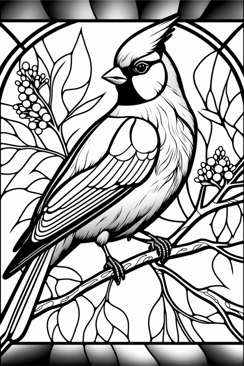 Coloring pages rmidjourney