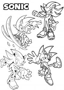 Coloring with the characters of super mario bros