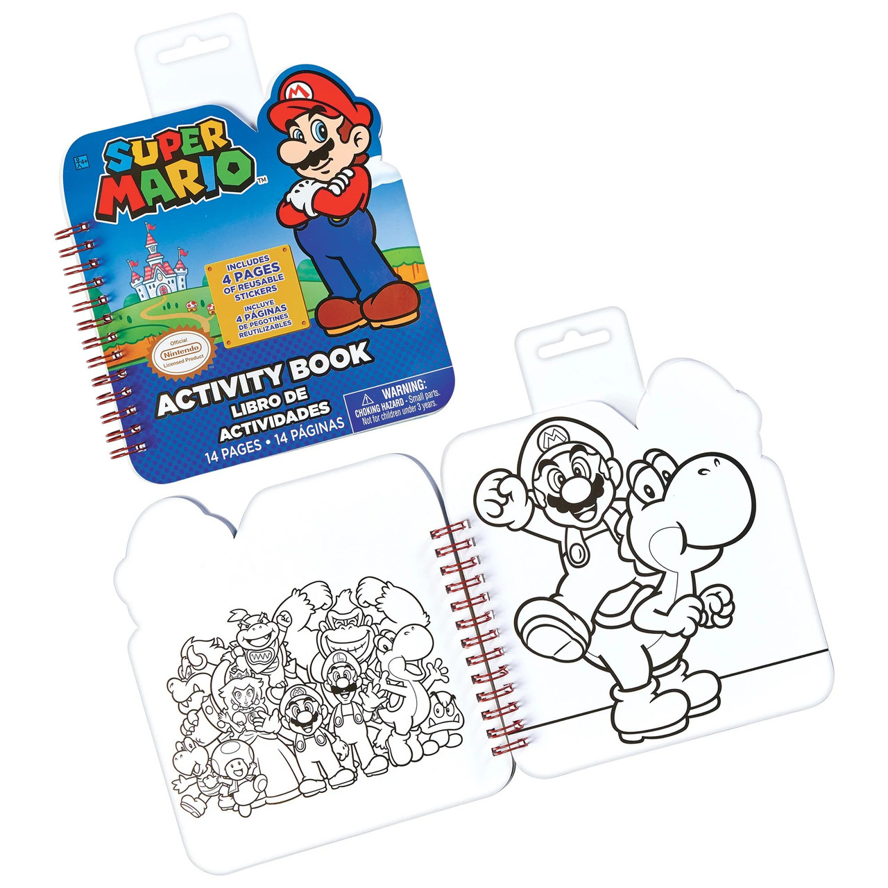 Super mario brothers sticker activity book