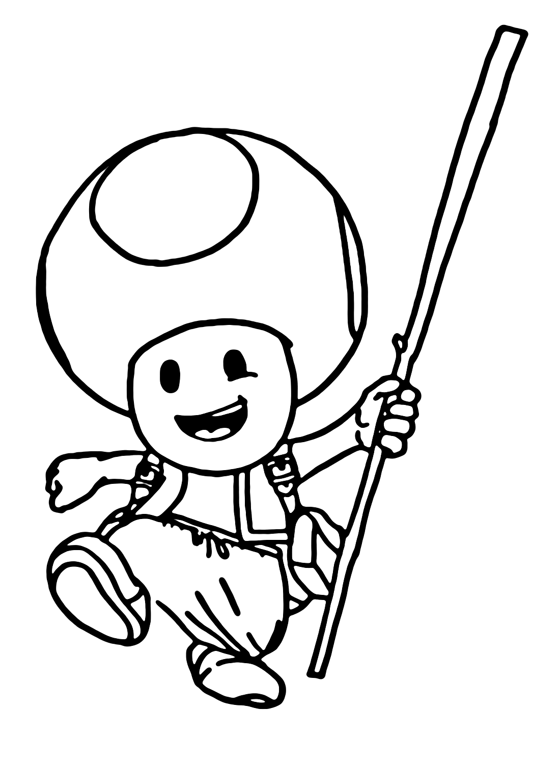 Images toad mario coloring page
