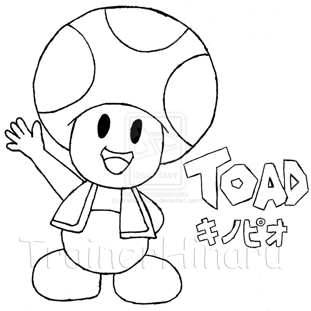 Free toad coloring pages from super mario download free toad coloring pages from super mario png images free cliparts on clipart library