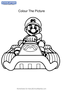 Mario kart car