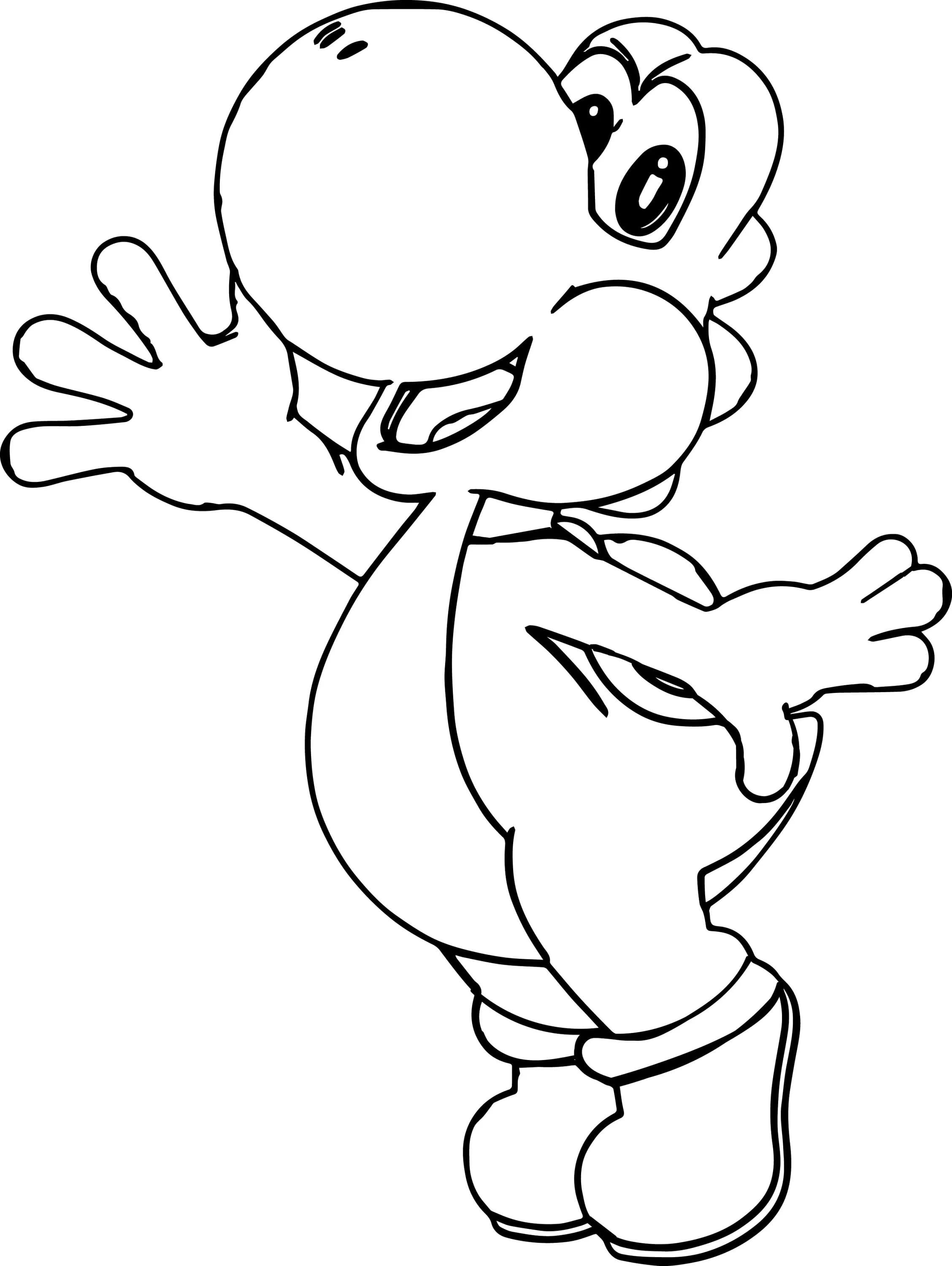 Yoshi coloring pages best images free printable