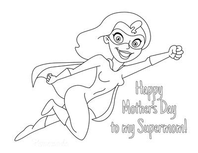 Free printable mothers day coloring pages for kids