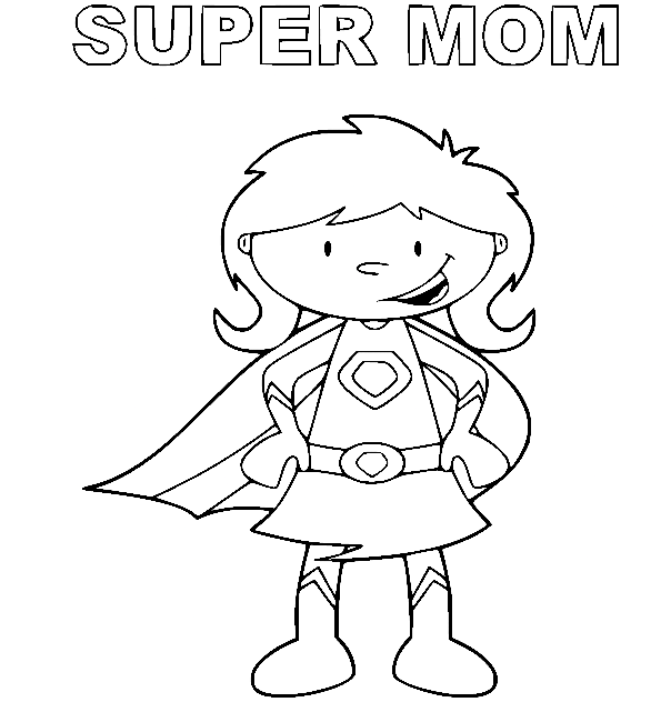 Mothers day coloring pages printable for free download