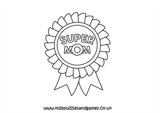 Super mom louring medal