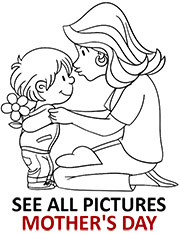 Supermom coloring page mothers day