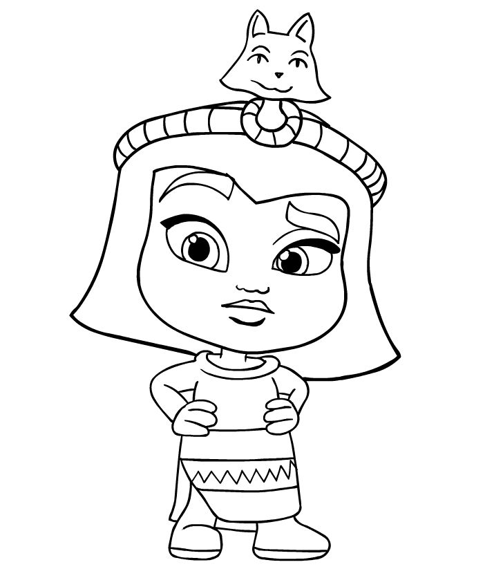 Super monsters coloring pages