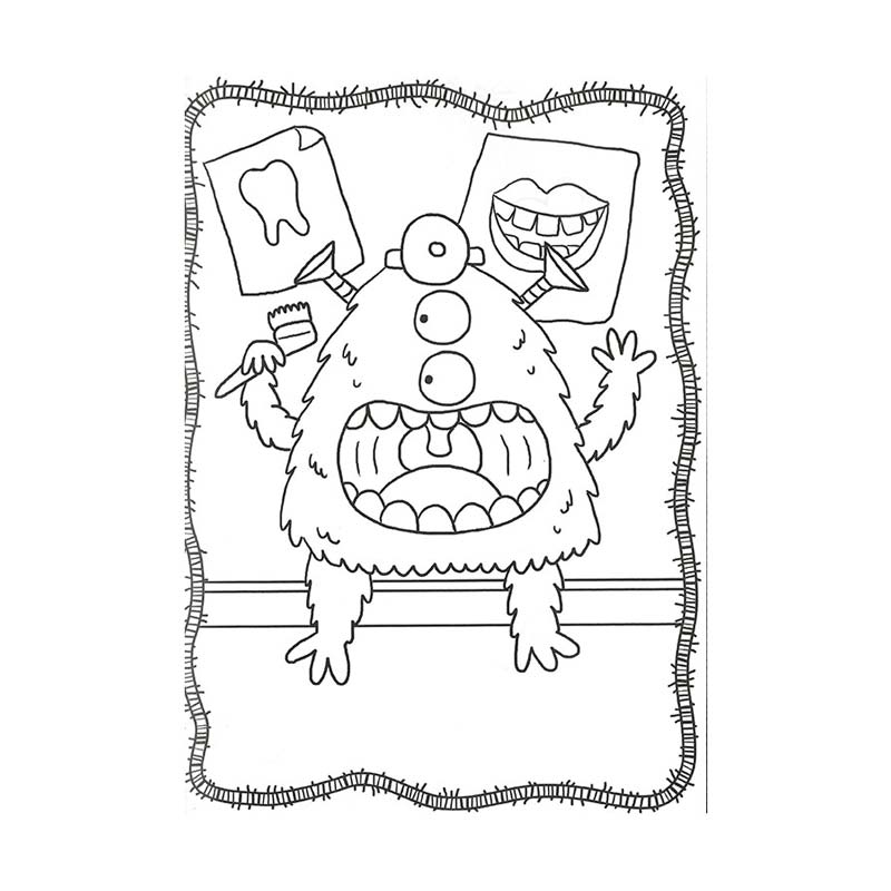 My coloring book super monster â lex and summer