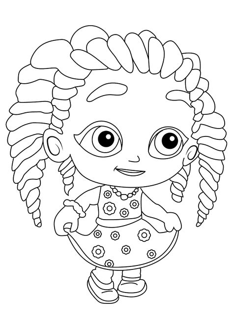 Super monsters coloring pages