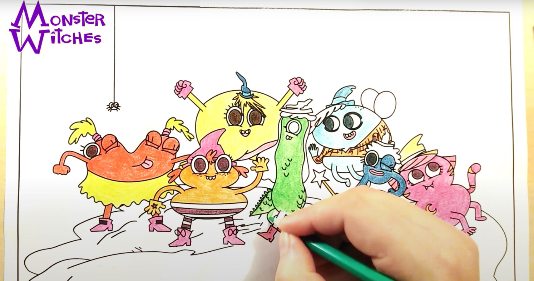 Super monsters coloring pages kids