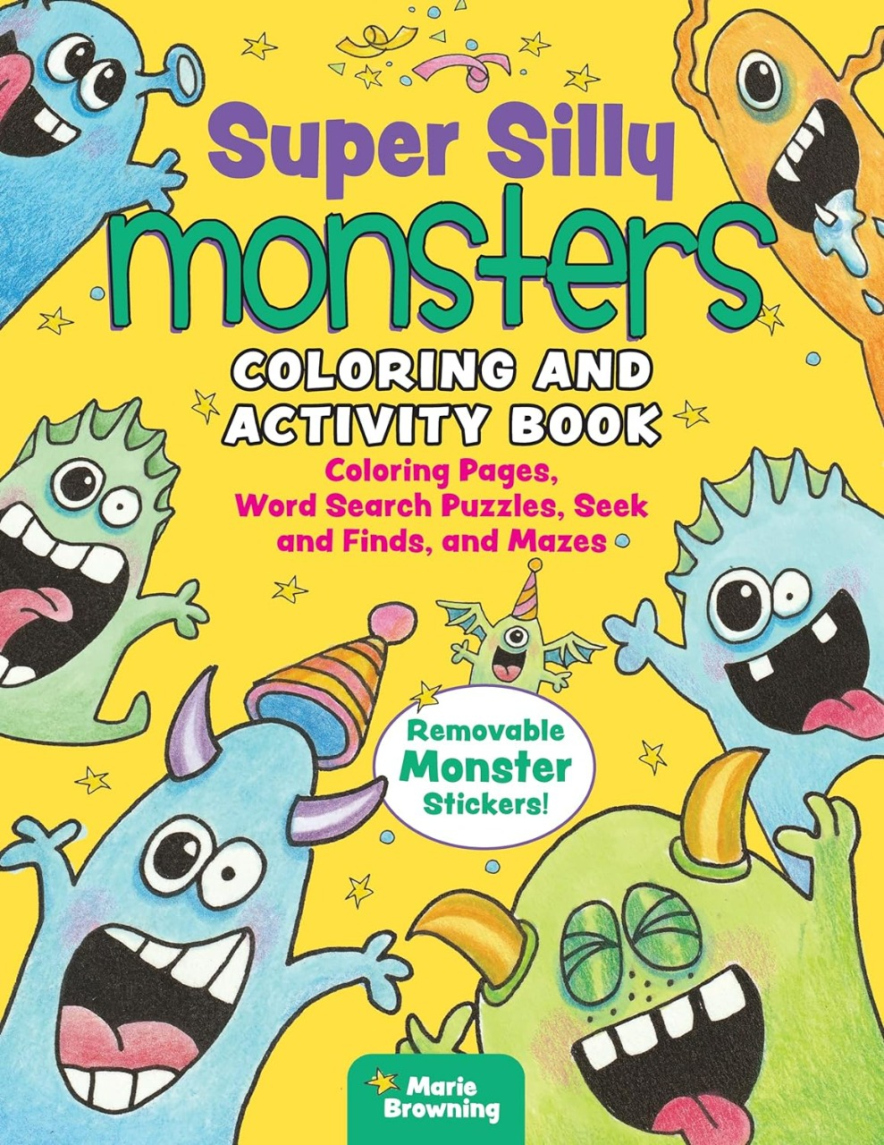 Super silly monsters loring and activity book isbn