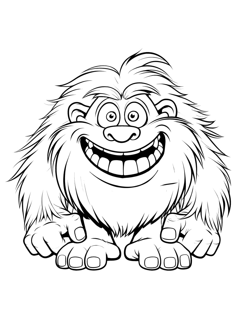 Goofy monstersâ coloring book is now available â jason salas