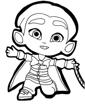 Super monsters coloring pages