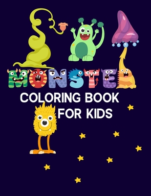 Monster coloring book for kids super monsters coloring book monster hunter monsters inc coloring book cookie monster coloring book perfect colori paperback books on the square