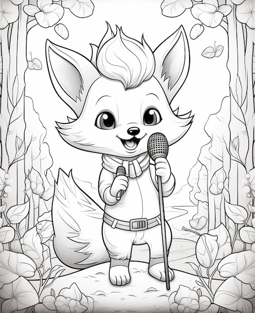 Page werewolf coloring page images