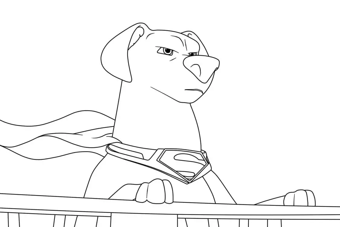Krypto dc league of super