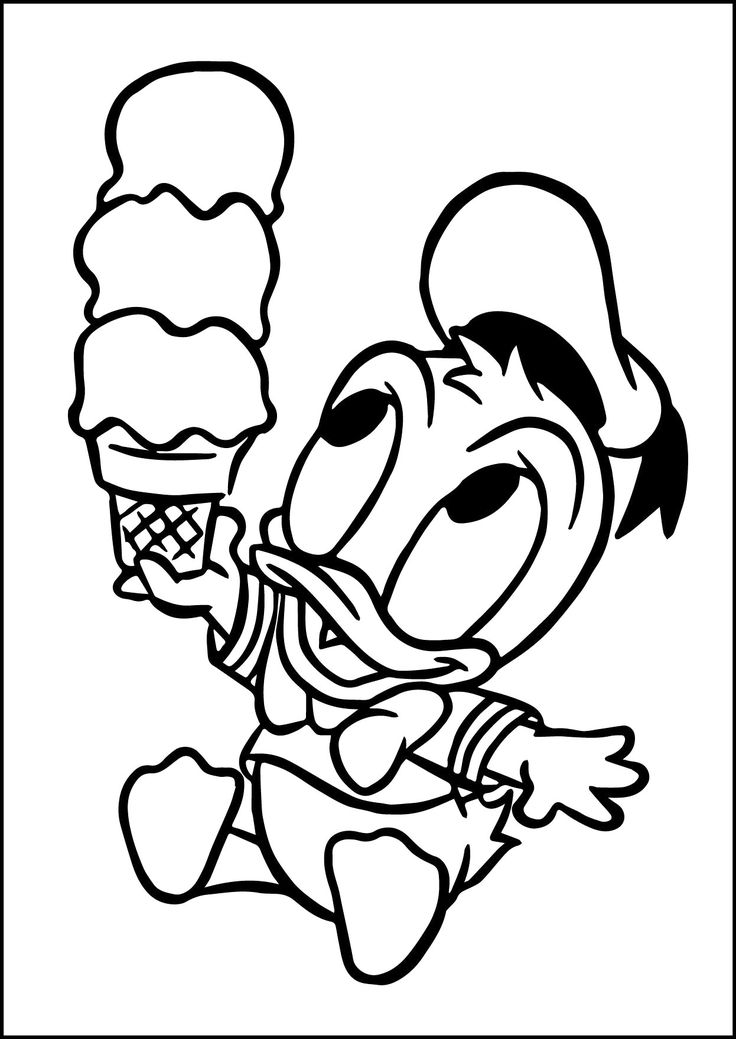 Baby animal coloring pages