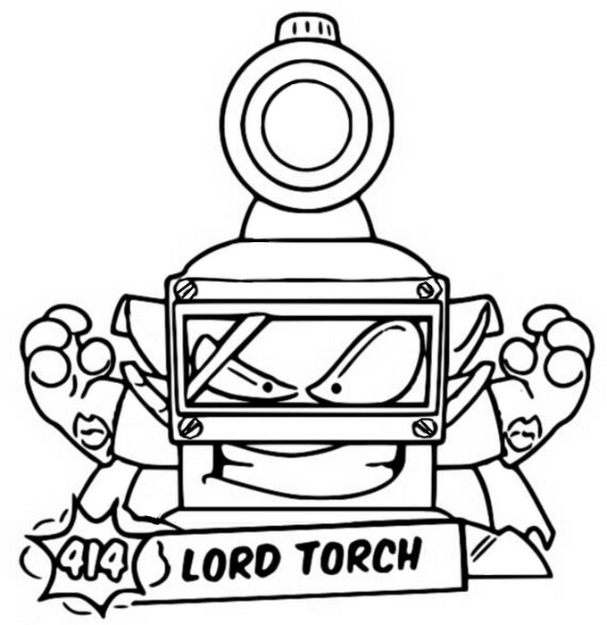 Coloring pages superthings secret spies